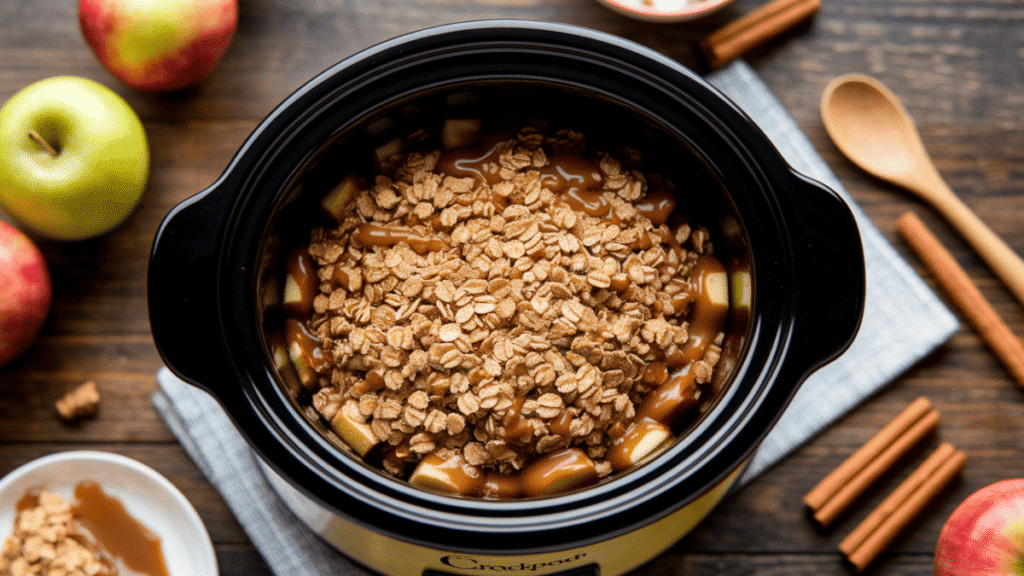 Crockpot Apple Crisp Recipe