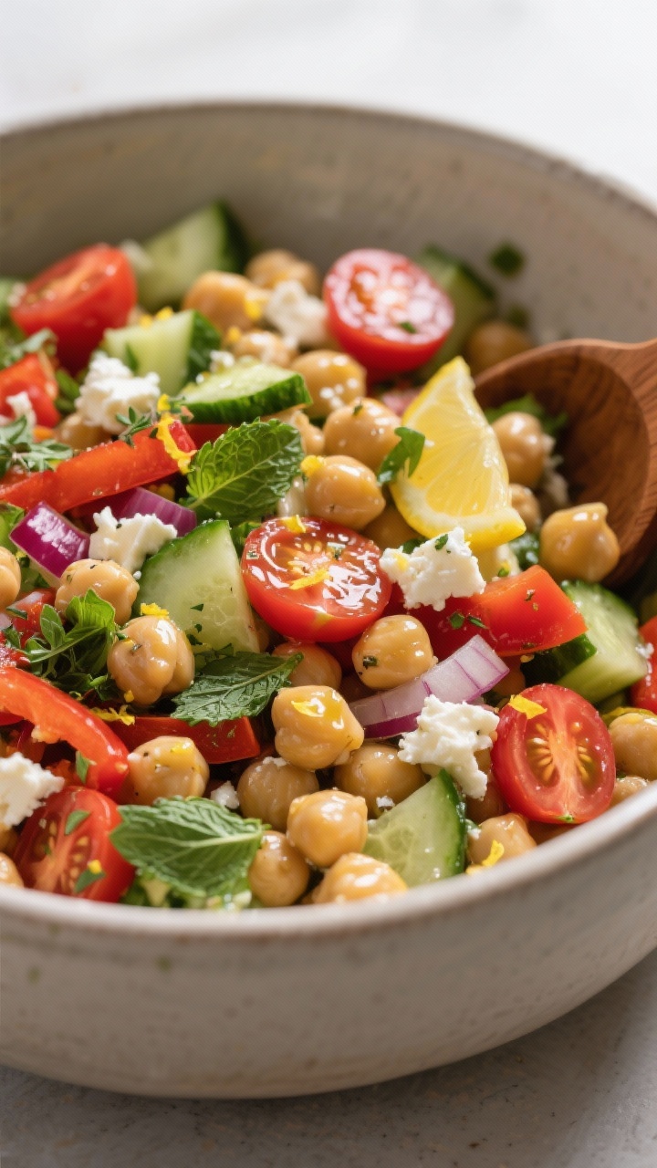  easy chickpea salad