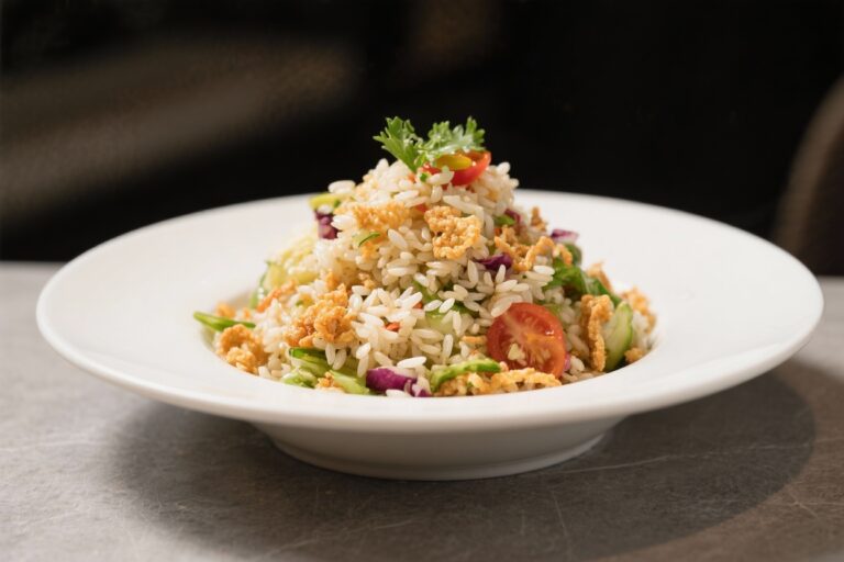 Try This Super Crispy Rice Salad !