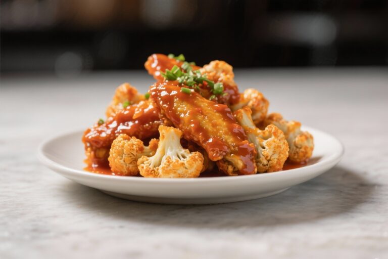 My Go-To Vegan Cauliflower Buffalo Wings Recipe!