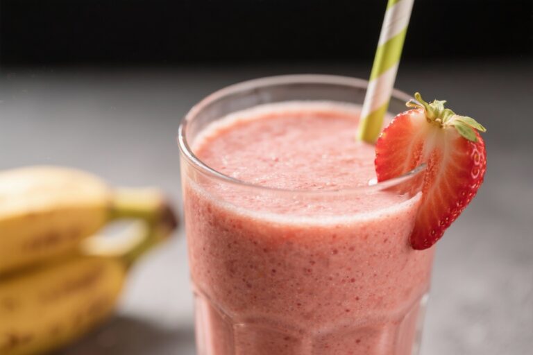 10/10 Amazing Strawberry Banana Smoothie Recipe!