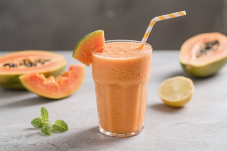 This Powerful Creamy Papaya Smoothie Can Be Your Next Favorite Drink!