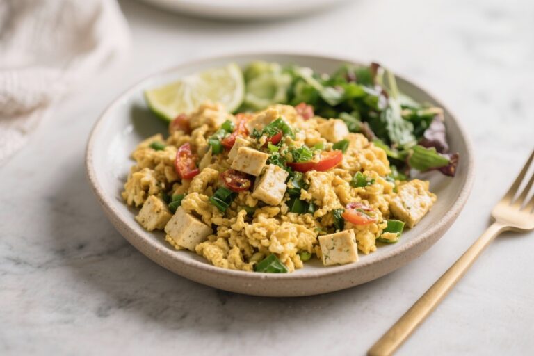 Try This High Protein Vegan Tofu Scramble Recipe