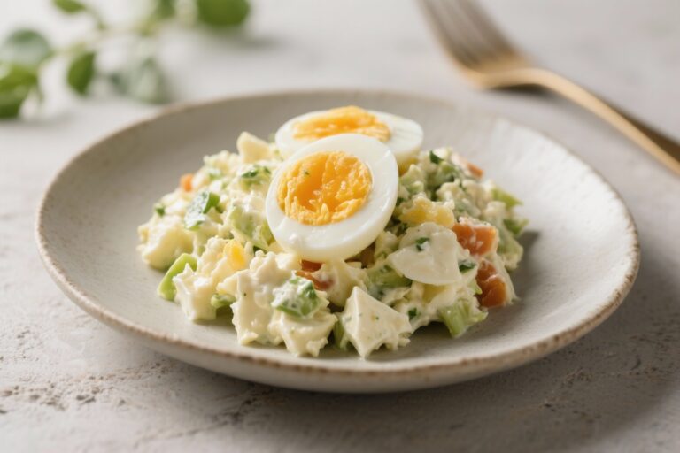 Try This Healthy + Creamy Egg Salad Recipe!