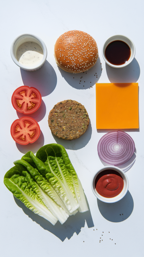 Easy Vegetarian Burger