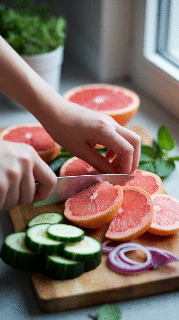 Easy Grapefruit Salad