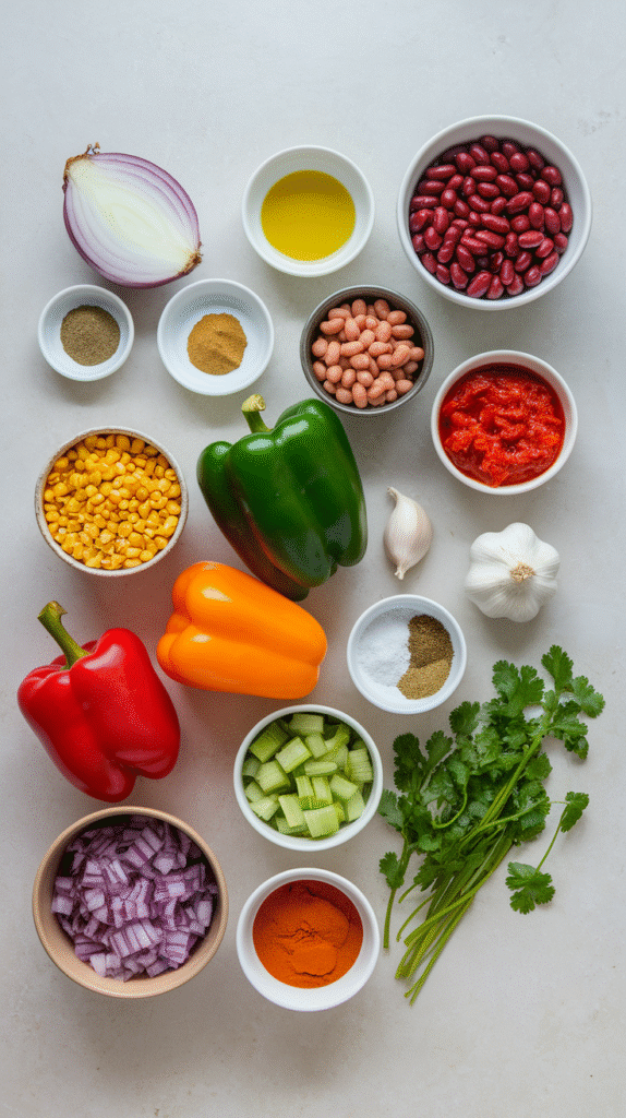 Gluten Free Veggie Chili 