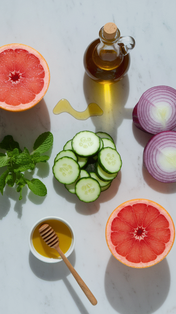 Easy Grapefruit Salad