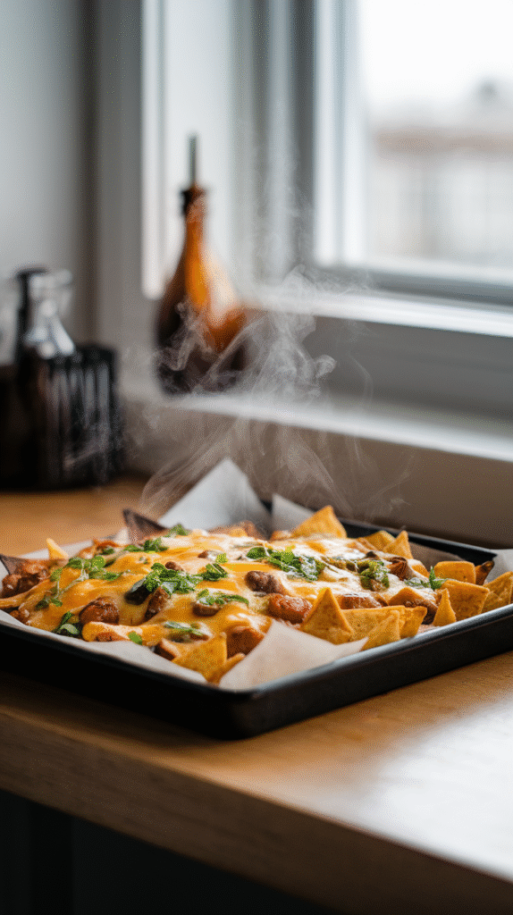 Loaded Vegetarian Nachos