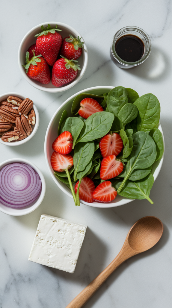 Easy Strawberry Salad