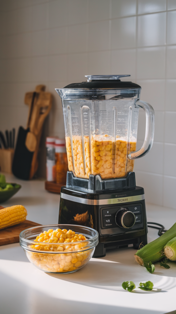 blender with half corn being blended int morgbvg rvkok6zzunnzuw 3xhrlobwq0kkse siruhmw hd