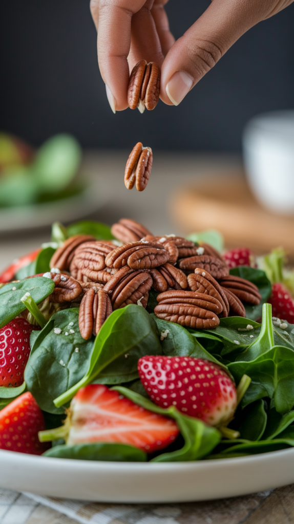 Strawberry Spinach Salad