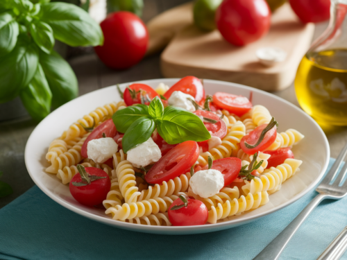 caprese pasta salad