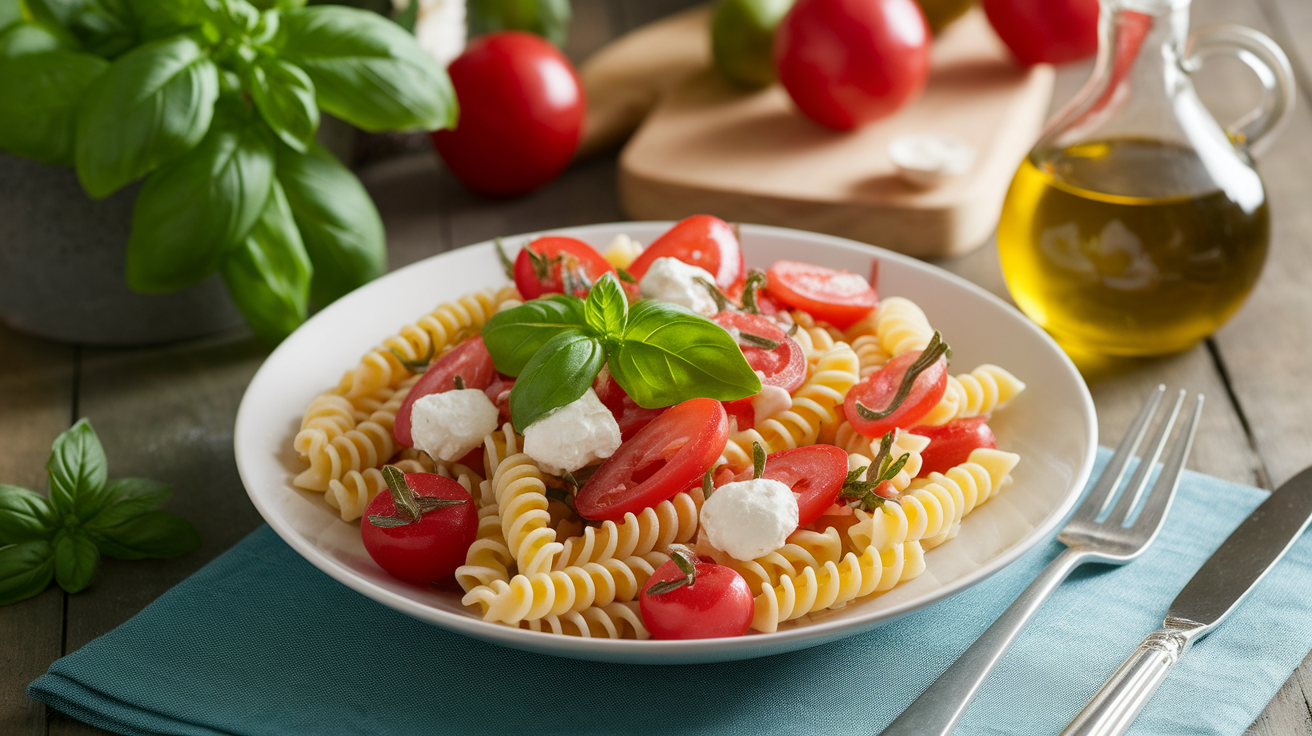 caprese pasta salad