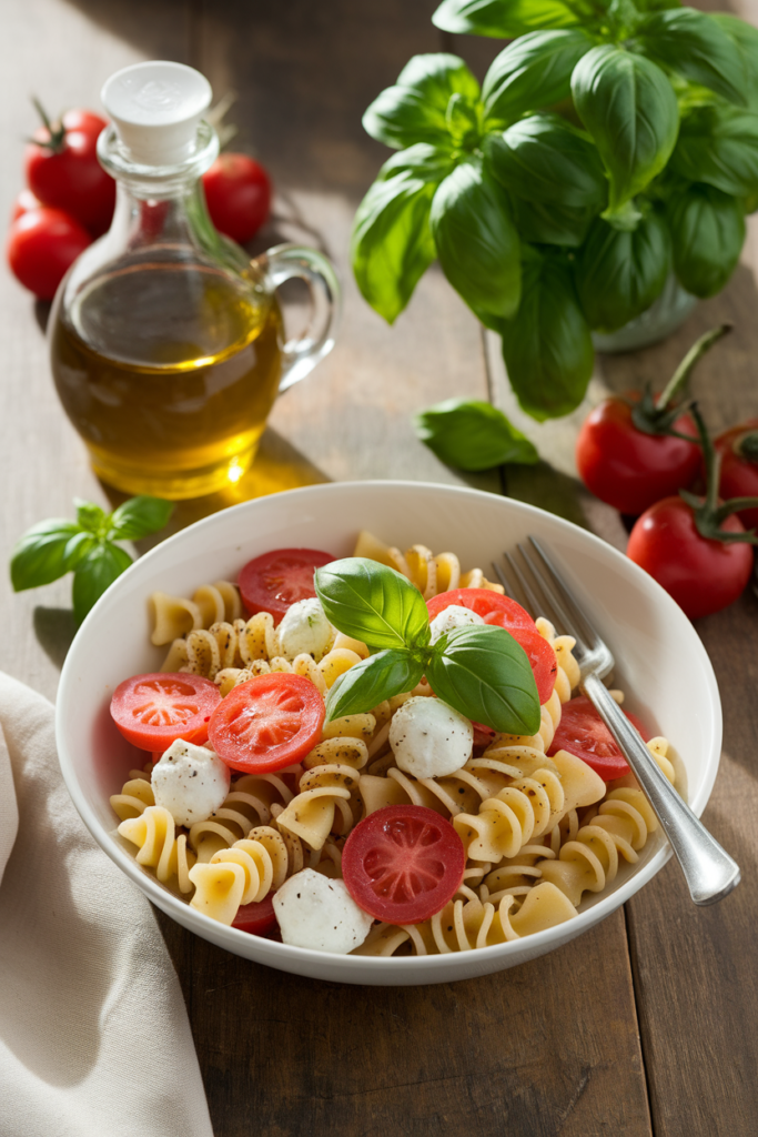 caprese pasta salad