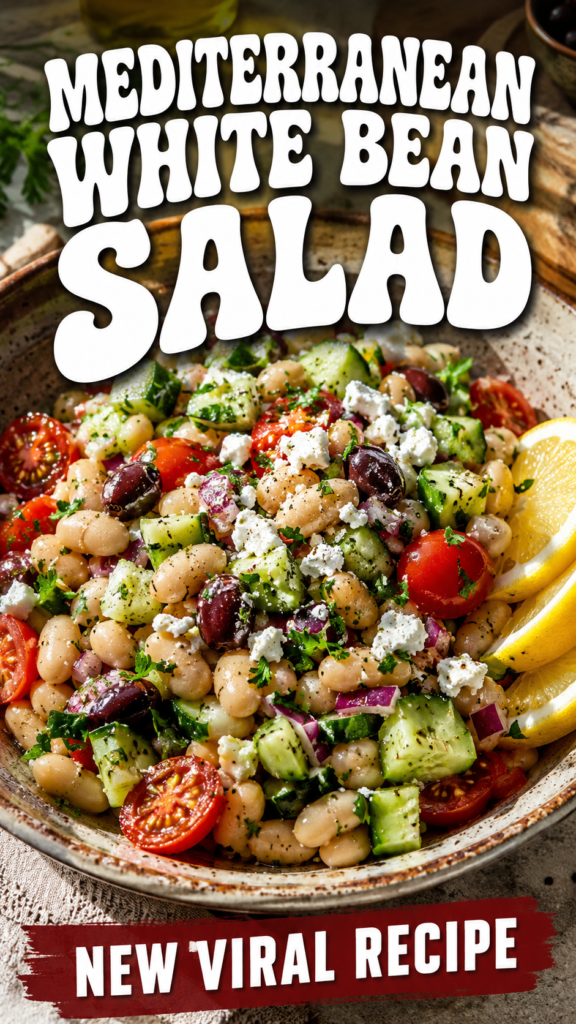 Mediterranean White Bean Salad