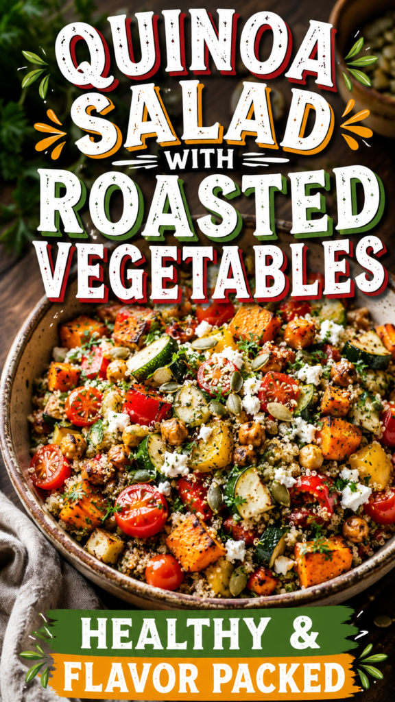 Quinoa Salad With Roasted Vegetables