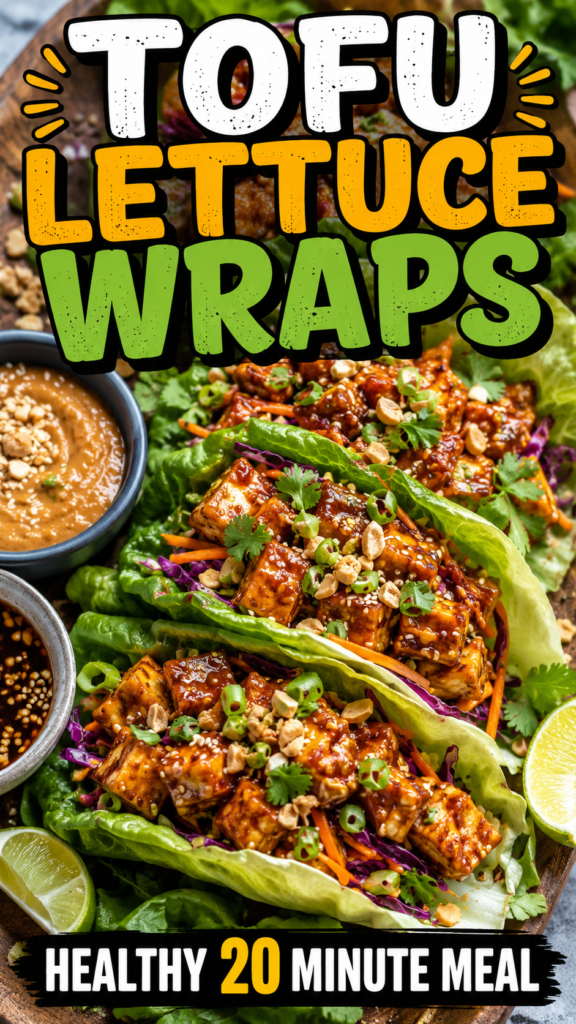Tofu Lettuce Wraps 