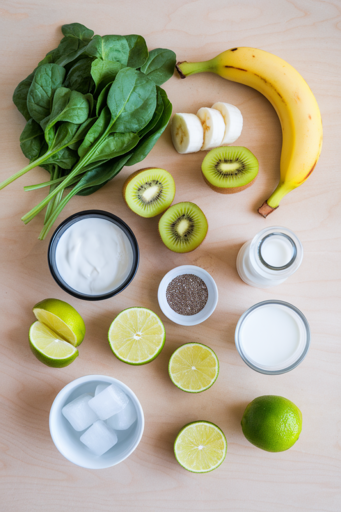 Kiwi Spinach Smoothie