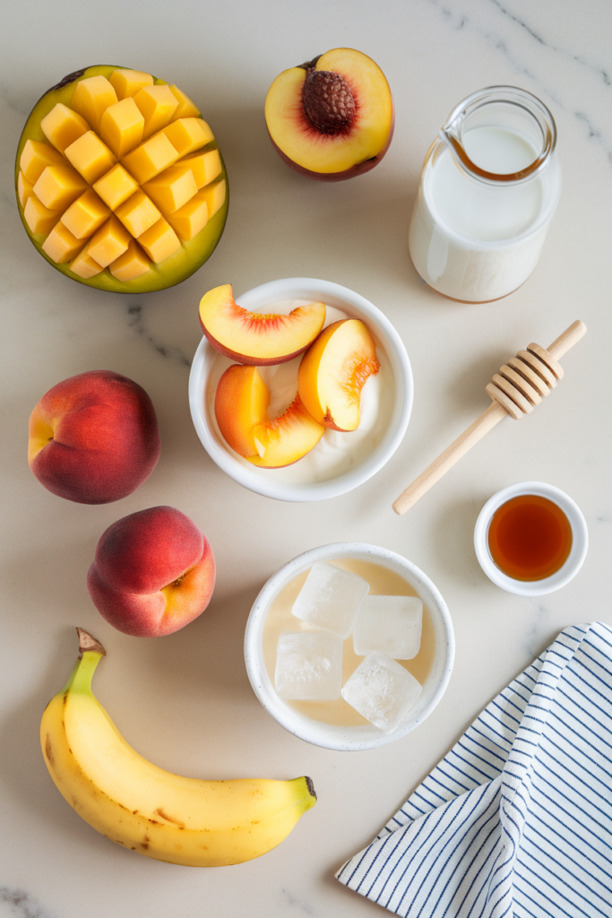 Mango Peach Smoothie