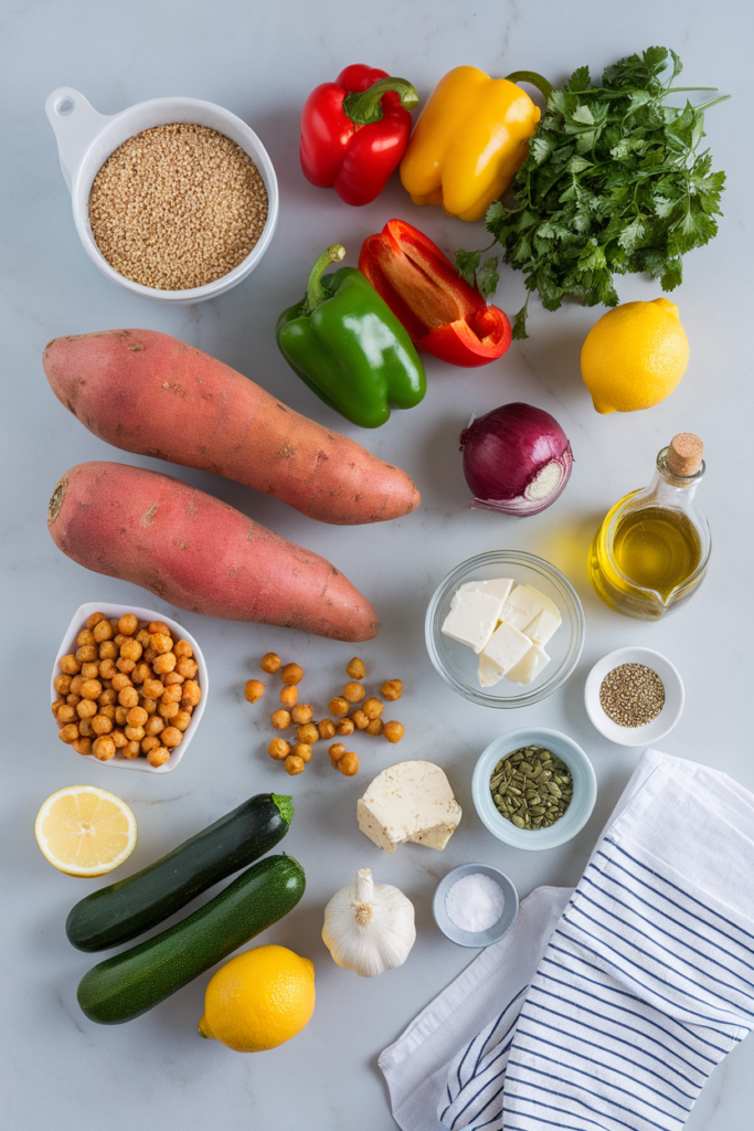 Quinoa Salad With Roasted Vegetables