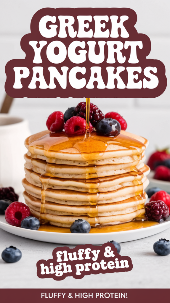 Greek Yogurt Pancake Recipe  