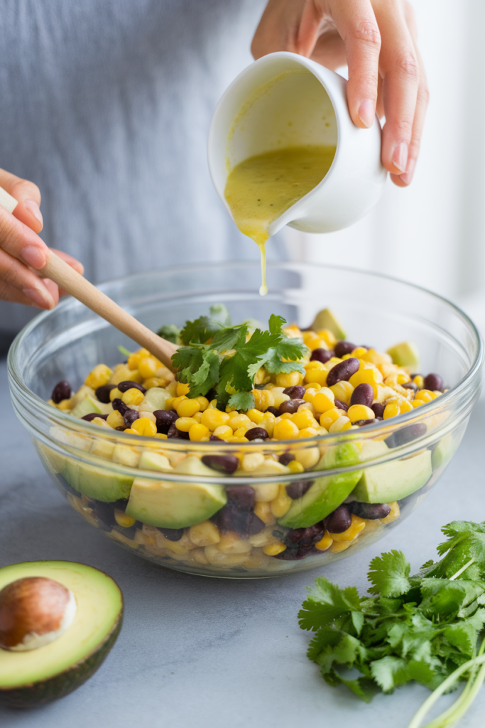 Mexican Black Bean Corn Salad 