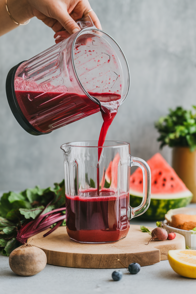 Watermelon Beet Juice