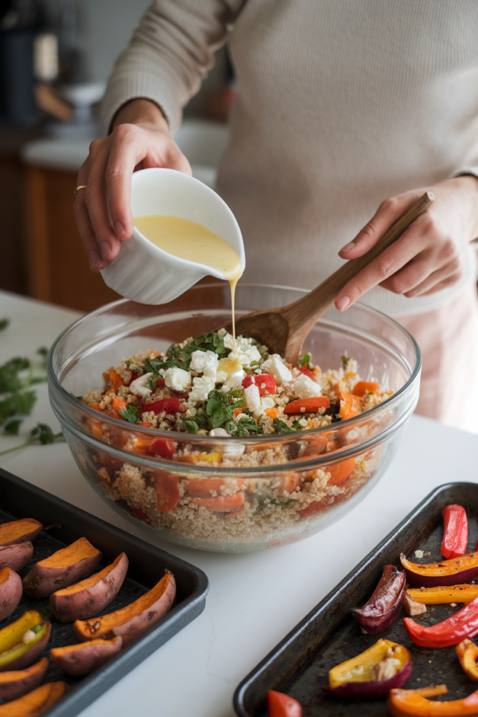 Quinoa Salad With Roasted Vegetables