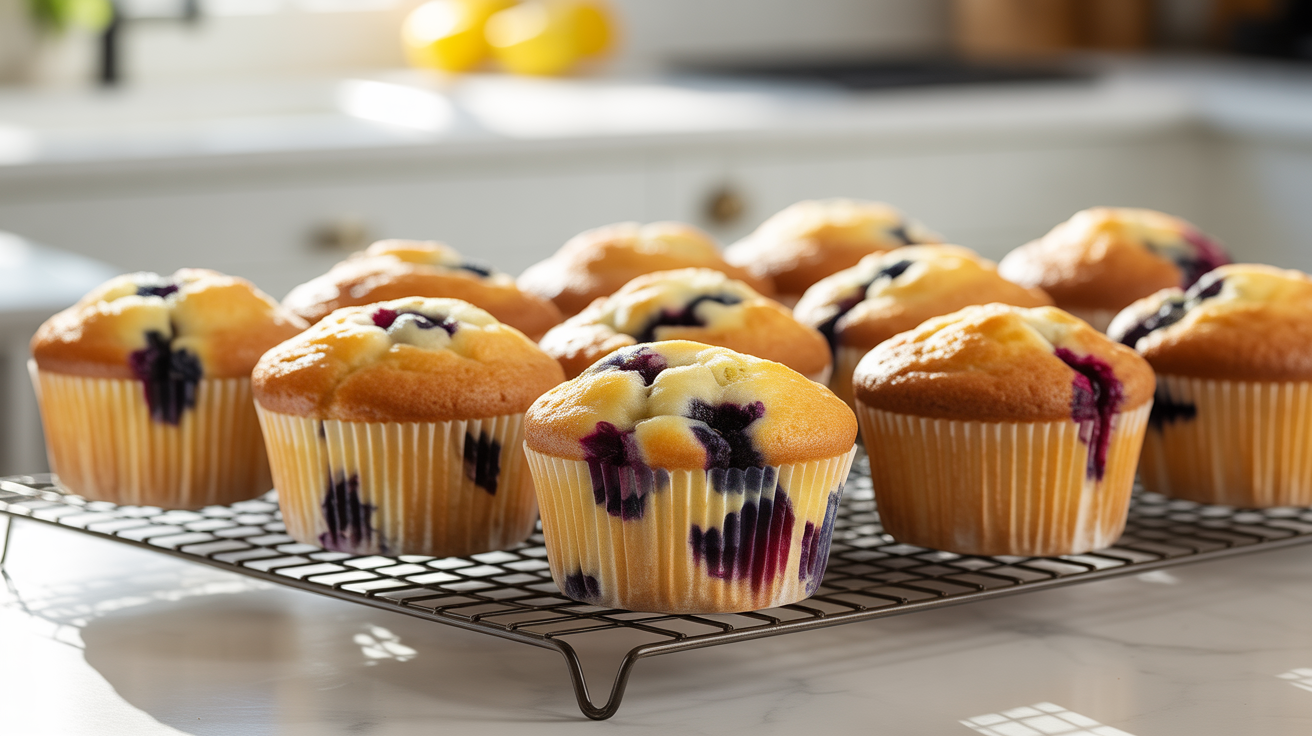 Lemon Blueberry Muffins