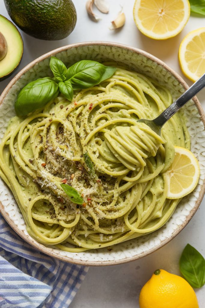 Creamy Avocado Pasta Recipe  