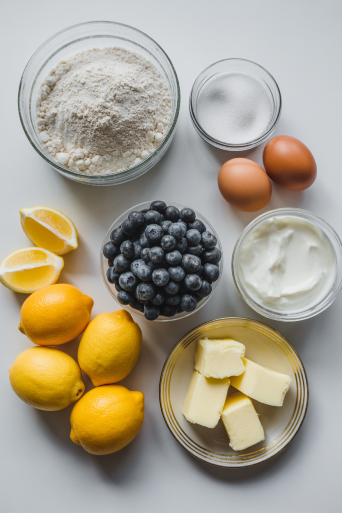 Lemon Blueberry Muffins