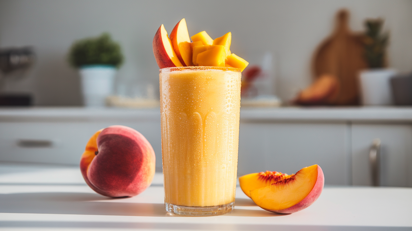 Mango Peach Smoothie