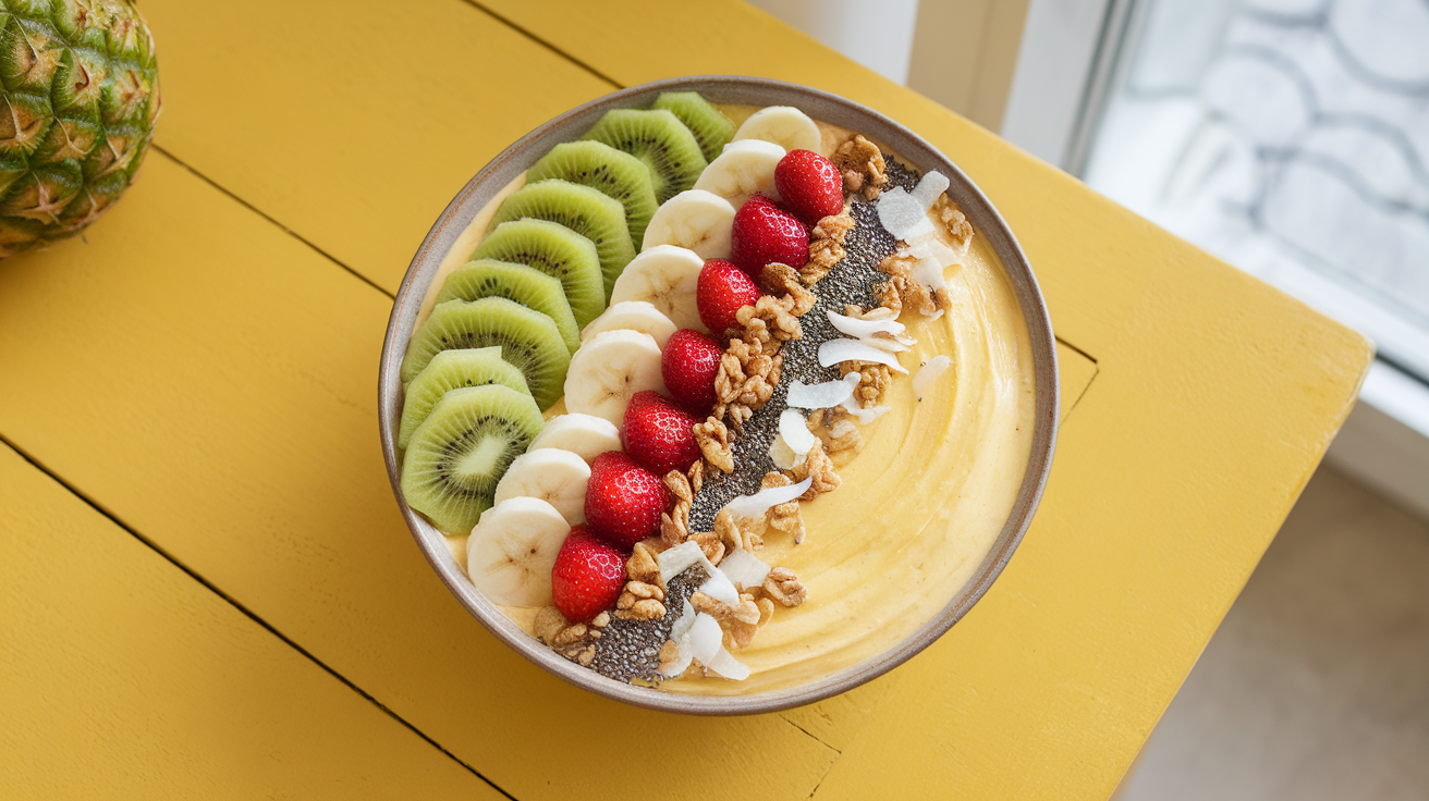 Tropical Smoothie Bowl Recipe