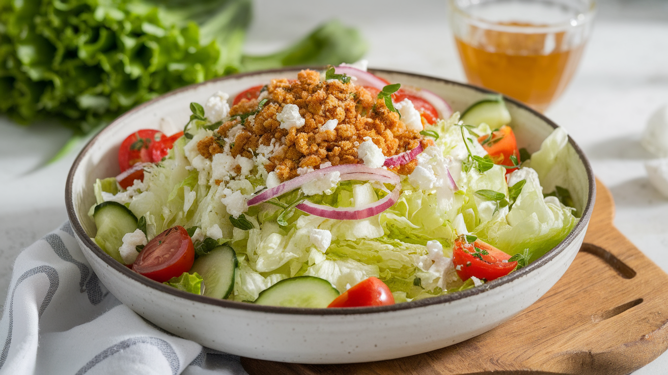 Iceberg Lettuce Salad Recipe