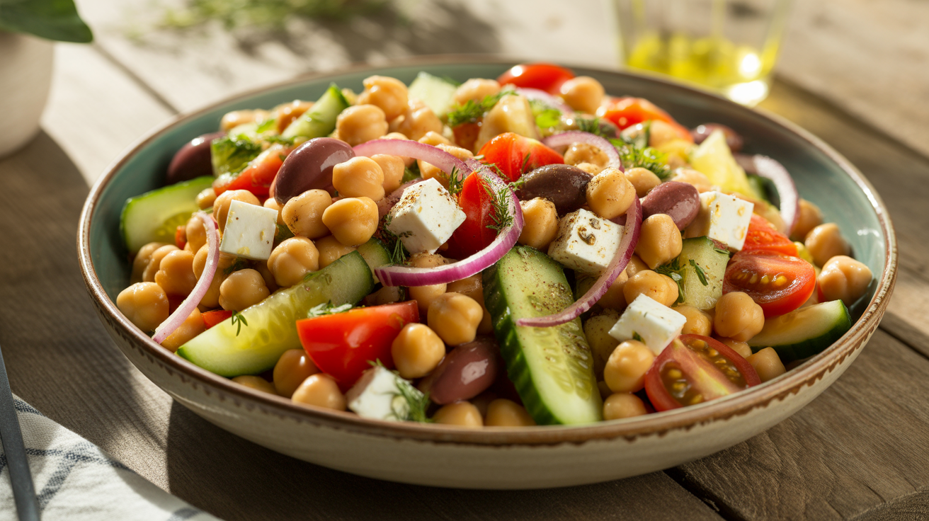 Mediterranean Chickpea Salad