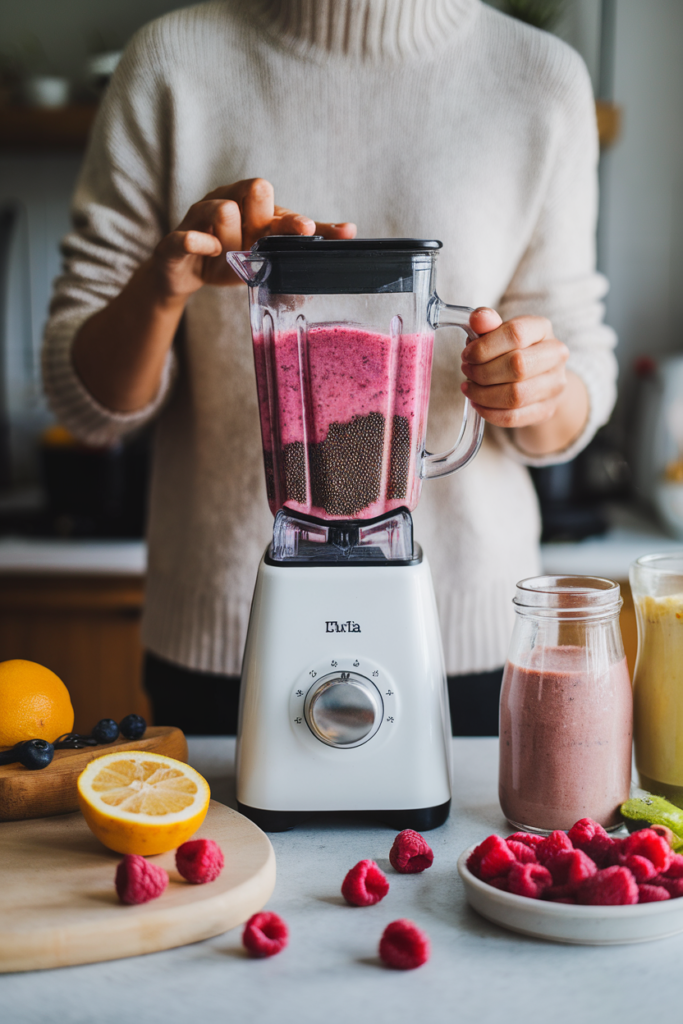 Raspberry Chia Smoothie