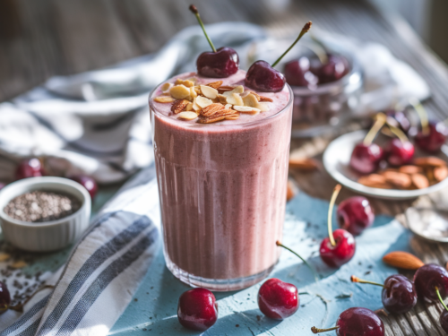 Cherry Almond Smoothie