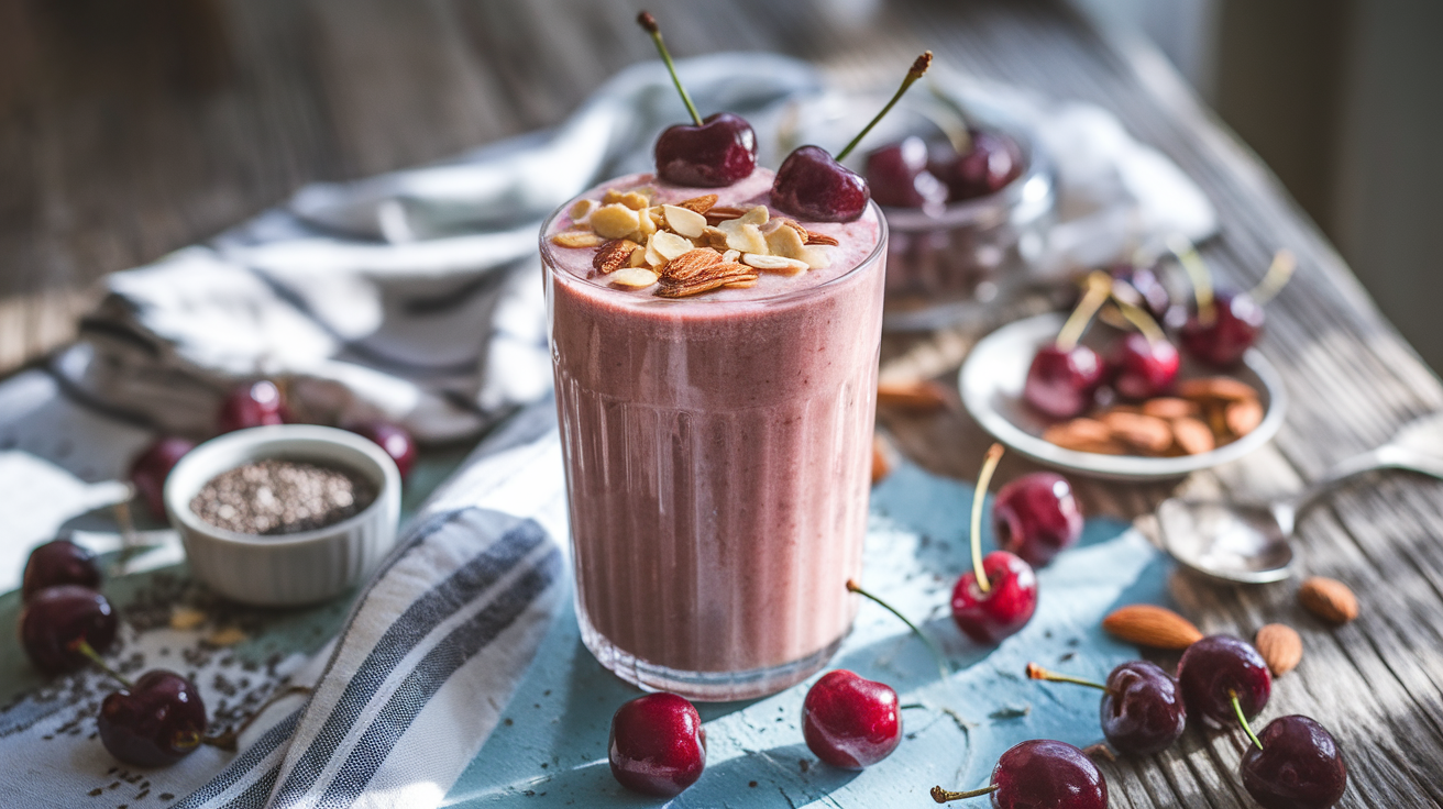 Cherry Almond Smoothie