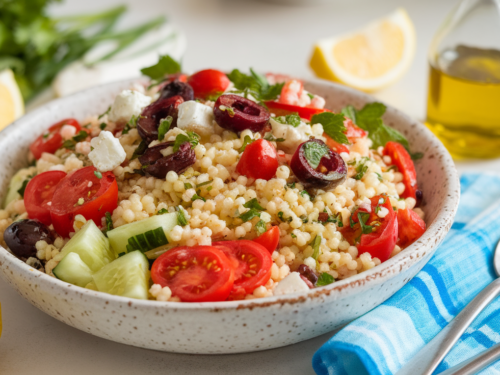 Easy Mediterranean Couscous Salad Recipe