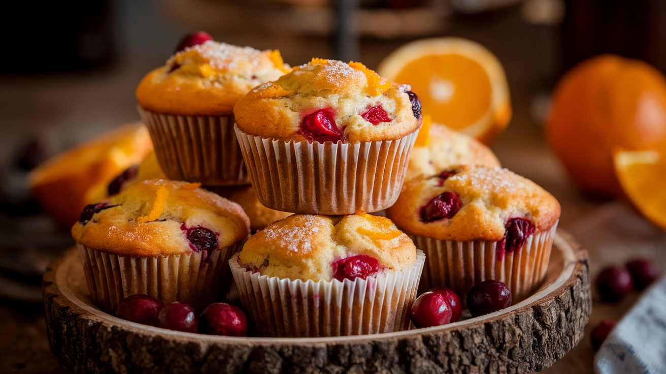 Cranberry Orange Muffins Recipe