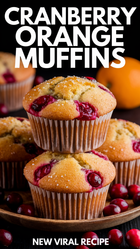 Cranberry Orange Muffins Recipe 