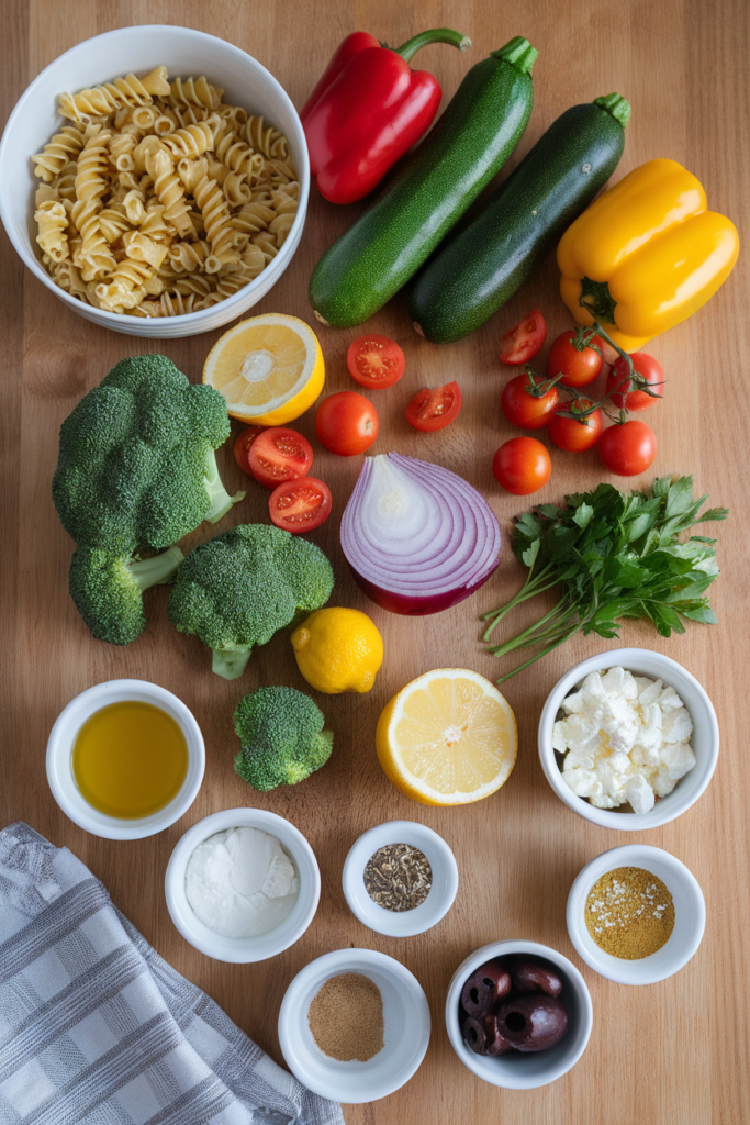 Roasted Veggie Pasta Salad