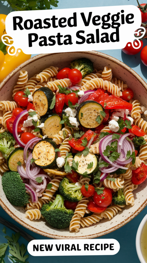 Roasted Veggie Pasta Salad