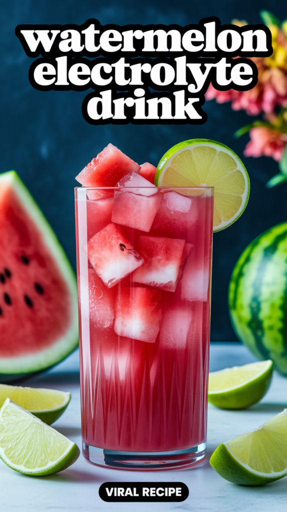 Watermelon Electrolyte Drink  