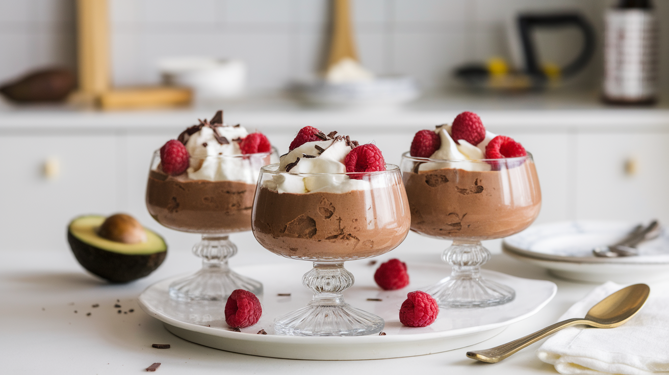Vegan Avocado Chocolate Mousse