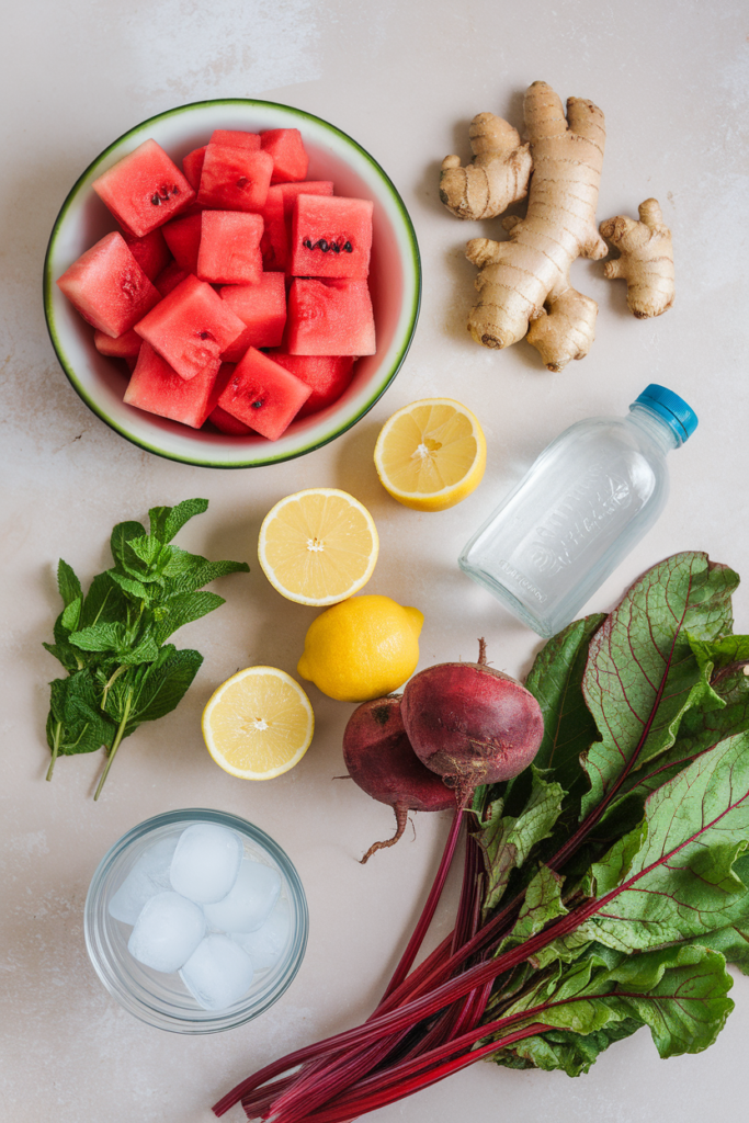 Watermelon Beet Juice