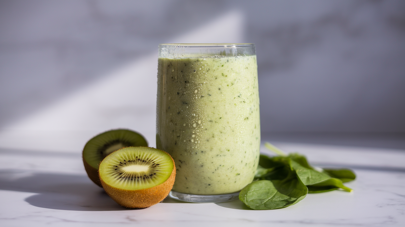 Kiwi Spinach Smoothie